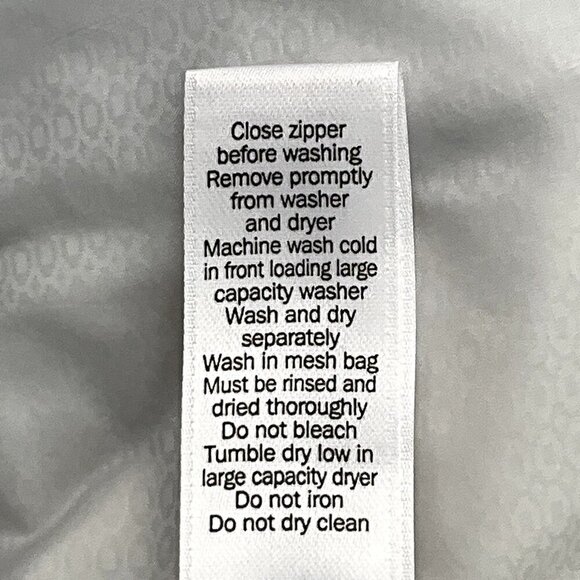 Athleta Puffer Vest Women XXS Blue Print Goose Down Quilted Full Zip Ski Outdoor - Picture 10 of 13